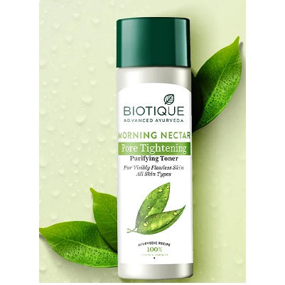Biotique Advanced Ayurveda Bio Morning Nectar Visibly Flawless Toner - 120 ML