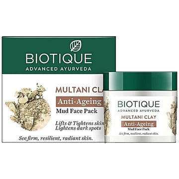 Biotique Advanced Ayurveda Bio Mud Youthful Firming and Revitalizing Face Pack - 75 GM