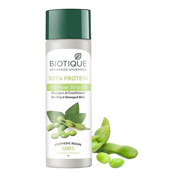 Biotique Advanced Ayurveda Bio Soya Protein Fresh Nourishing Shampoo