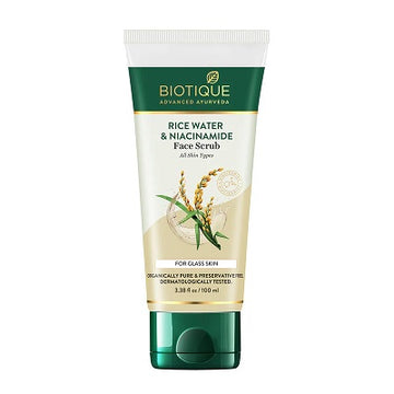 Biotique Advanced Ayurveda Rice Water & Niacinamide Face Scrub - 100 ML