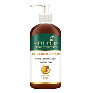 Biotique Advanced Organics Apple Cider Vinegar Clarify & Shine Shampoo - 300 ML