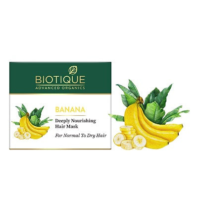 Biotique Advanced Organics Banana Deeply Nourishing Hair Mask - 175 GM