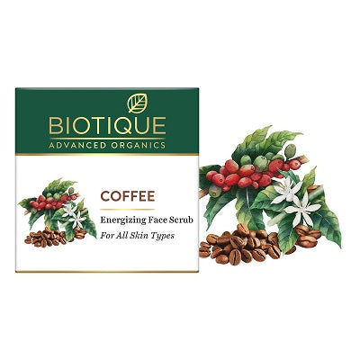 Biotique Advanced Organics Coffee Energizing Face Scrub - 50 GM