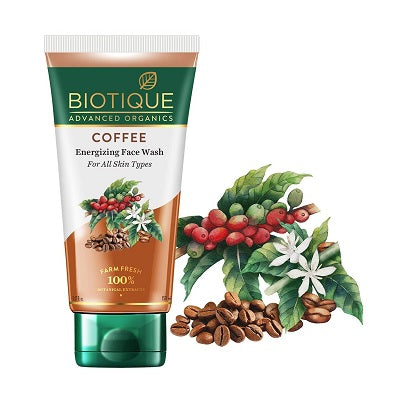 Biotique Advanced Organics Coffee Energizing Face Wash - 150 ML