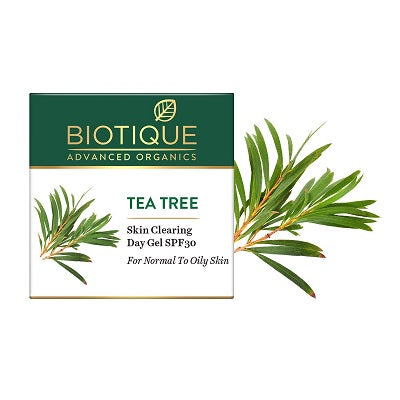 Biotique Advanced Organics Tea Tree Skin Clearing Day Gel SPF 30 - 50 GM
