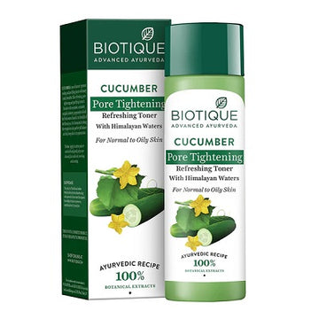 Biotique Bio Cucumber Pore Tightening Freshener With Himalayan Waters - 120 ML