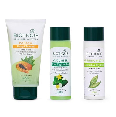 Biotique Daily Skin Care Essential Kit - 390 ML