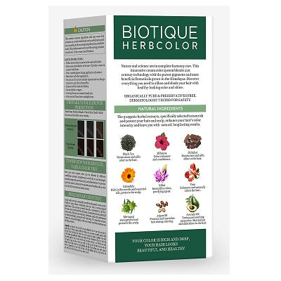 Biotique Herbcolor Conditioning Hair Colour Ammonia Free ( Brown 4N ) - 50 GM + 110 ML