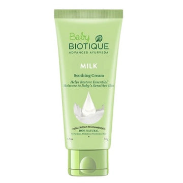 Biotique Milk Soothing Cream Moisture To Baby - 50 GM