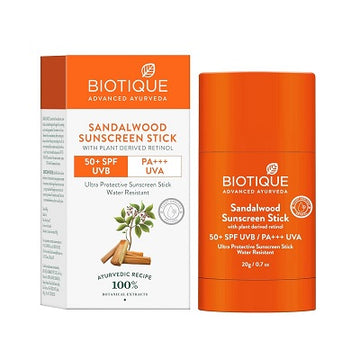Biotique Sandalwood Sunscreen Stick SPF 50+ - 20 GM