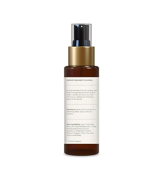 Forest Essentials Body Mist Iced Pomegranate & Kerala Lime