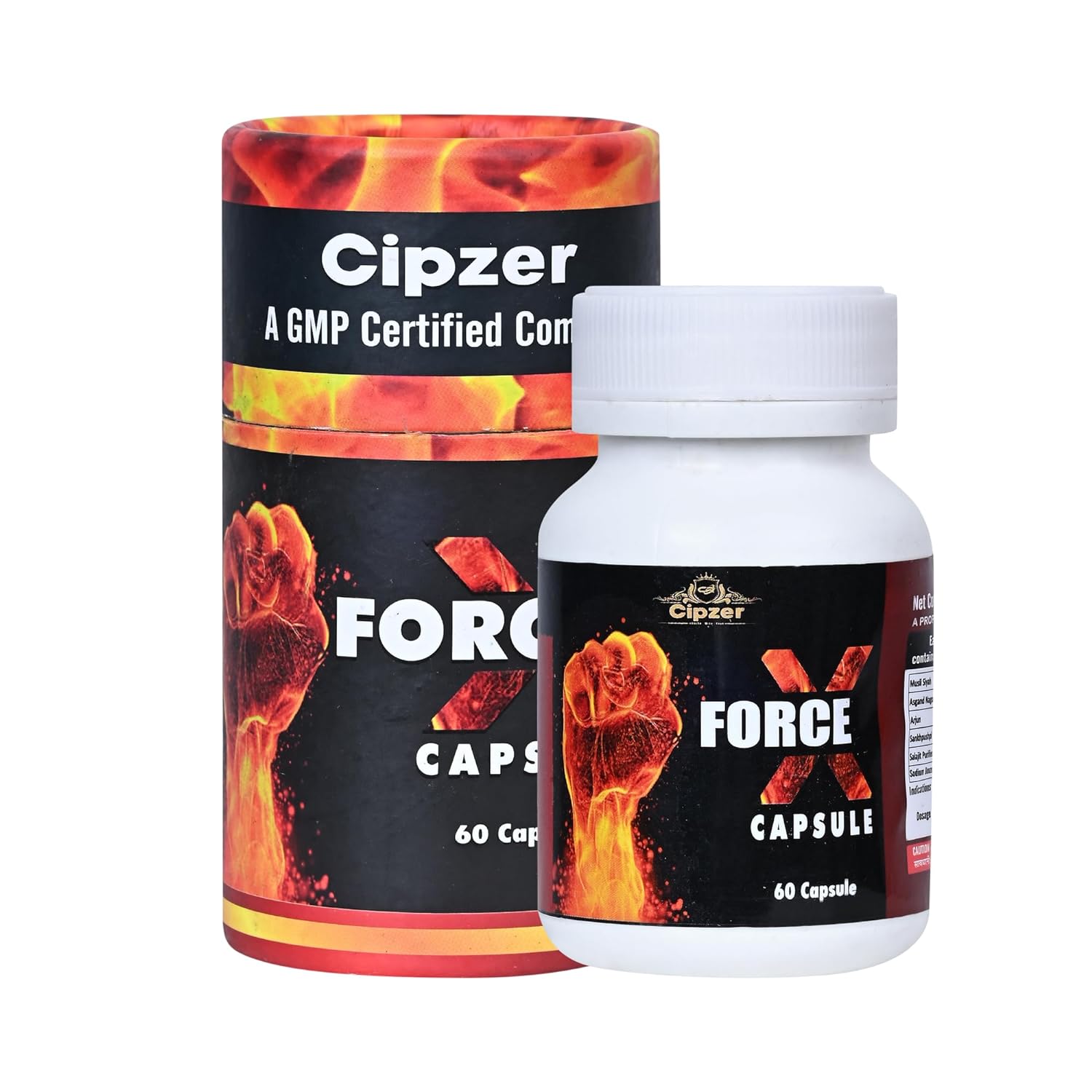 Cipzer Force X Capsule - 60 Capsule