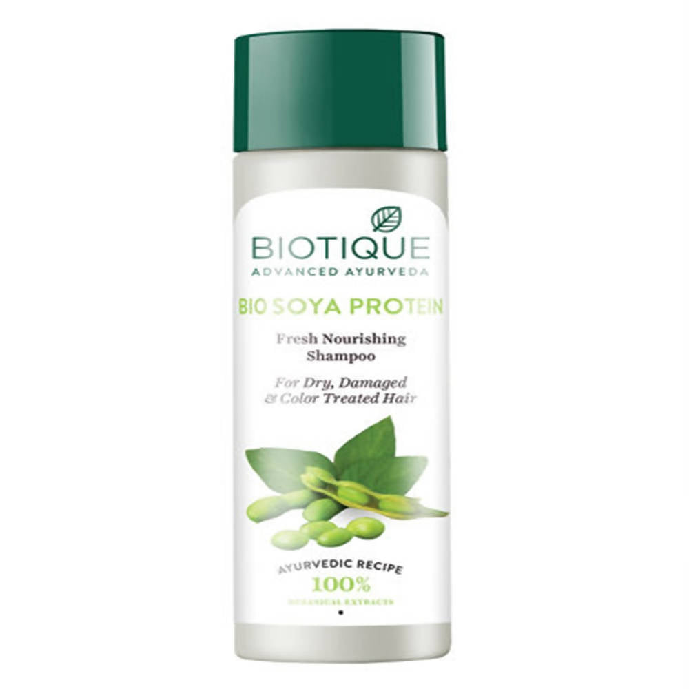 Biotique Advanced Ayurveda Bio Soya Protein Fresh Nourishing Shampoo - 180 ML