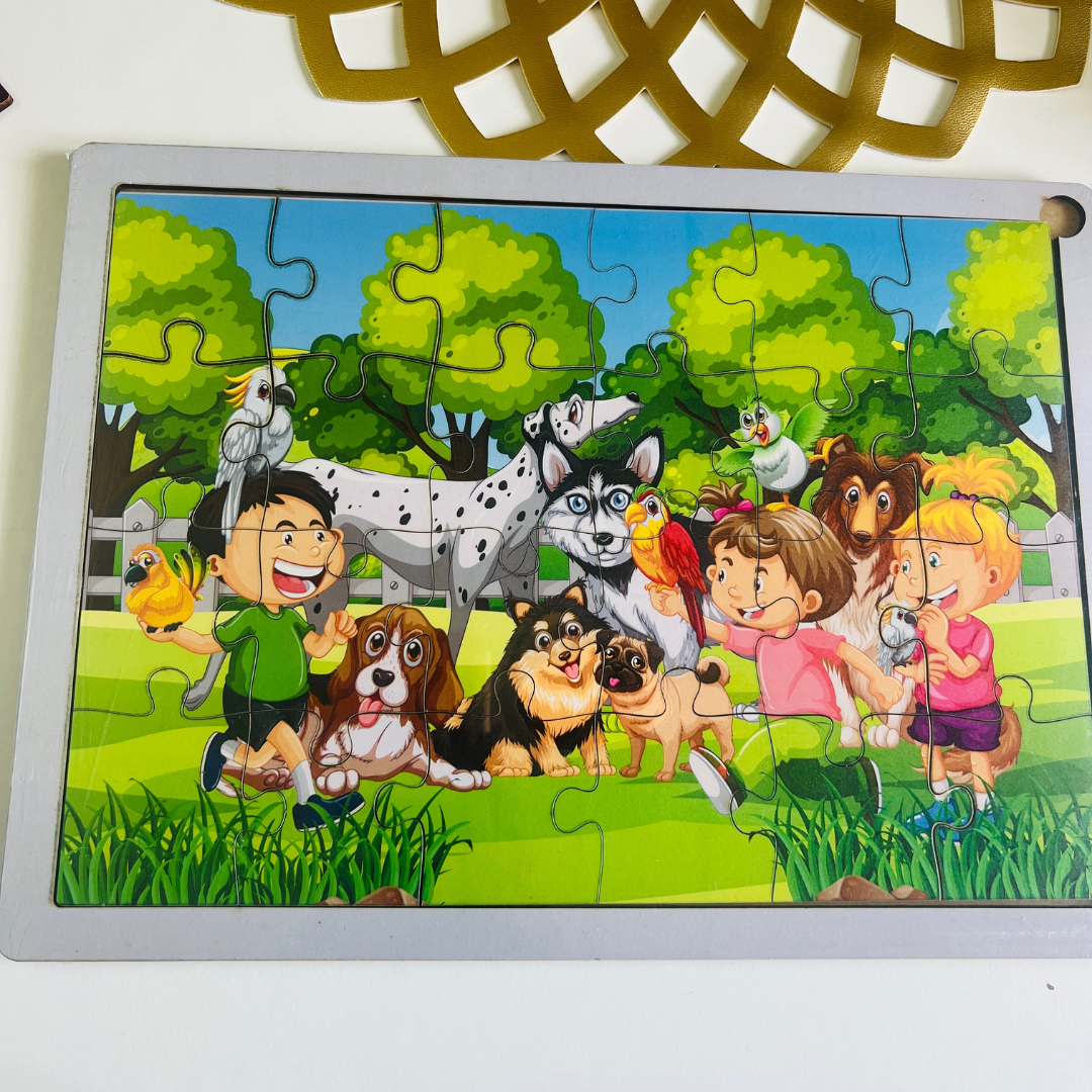 24pcs Farm hi5 Puzzle - Daily Needs Products