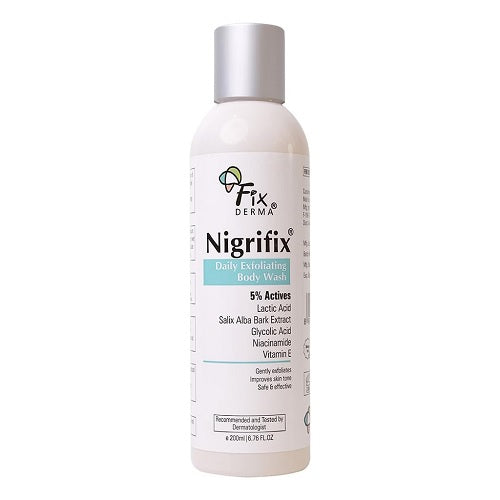 Fixderma Nigrifix Daily Exfoliating Body Wash - 200 ML