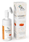 Fixderma Vitamin C Foaming Face Cleanser with Brush - 100 ML