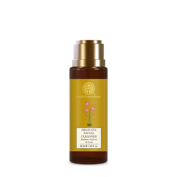 Forest Essentials Delicate Facial Cleanser Kashmiri Saffron & Neem