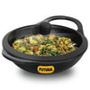 Hawkins Futura Cast Iron Kadhai with Glass Lid - 2 L - Daily Needs Products