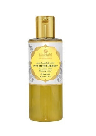 Just Herbs Ayurvedic Dandruff Control Soya Protein Shampoo - 200 ML