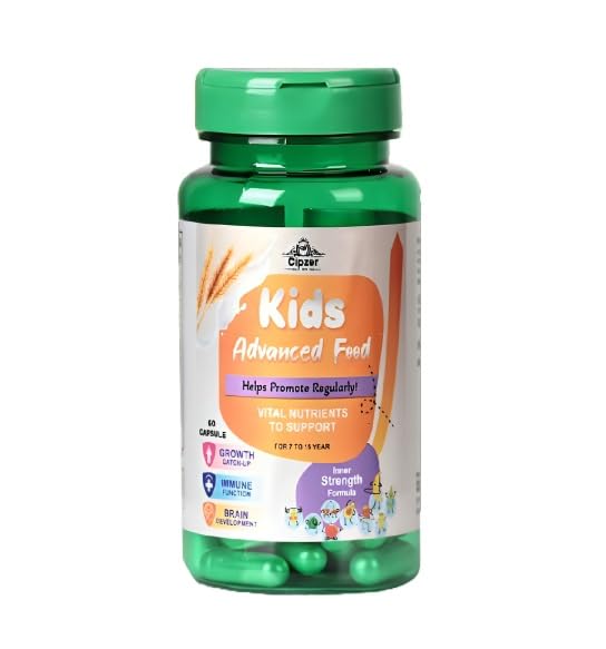 Cipzer Kids Advanced Food Capsule - 60 Caps