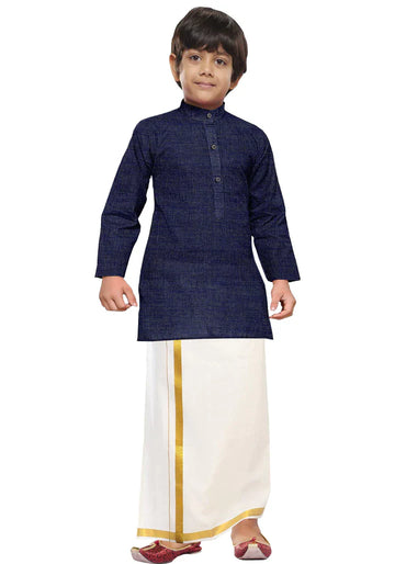 Uathayam Kids Kurta + Dhoti 2in1 Set - Daily Needs Products