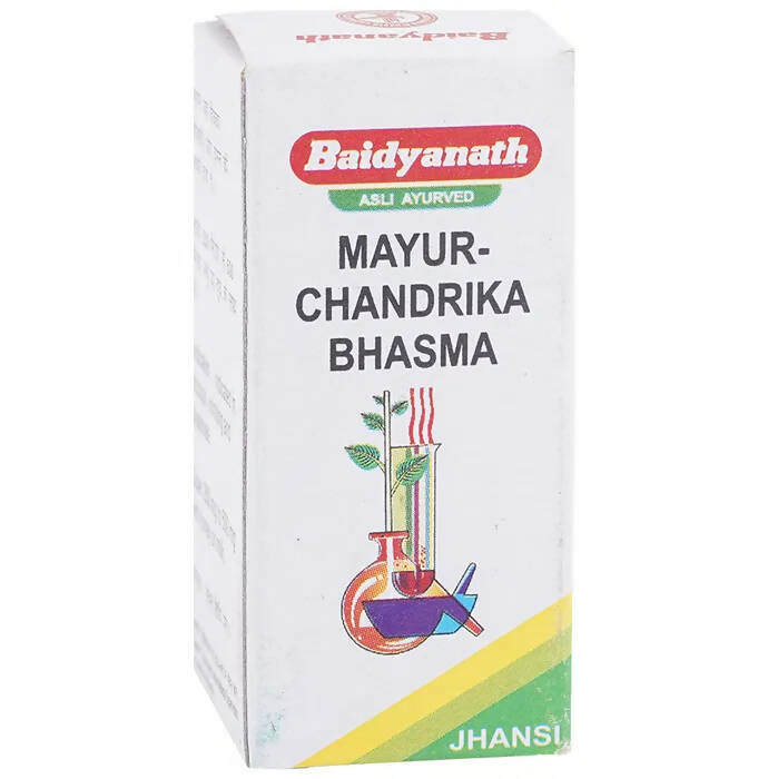 Baidyanath Jhansi Mayur Chandrika Bhasma - 5 GM