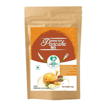 Little Moppet Foods Banana Oats Pancake Mix - 150 GM