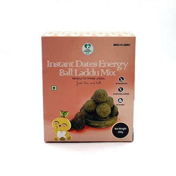 Little Moppet Foods Instant Dried Dates Energy Ball Laddu Mix - 200 GM