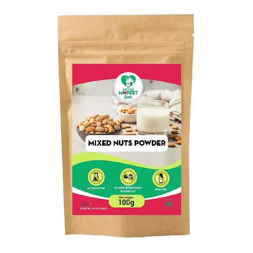 Little Moppet Foods Mixed Nuts Powder - 100 GM