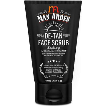 Man Arden De Tan Face Brightening Scrub - 100 ML
