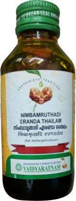 Vaidyaratnam Nimbamruthadi Eranda Thailam