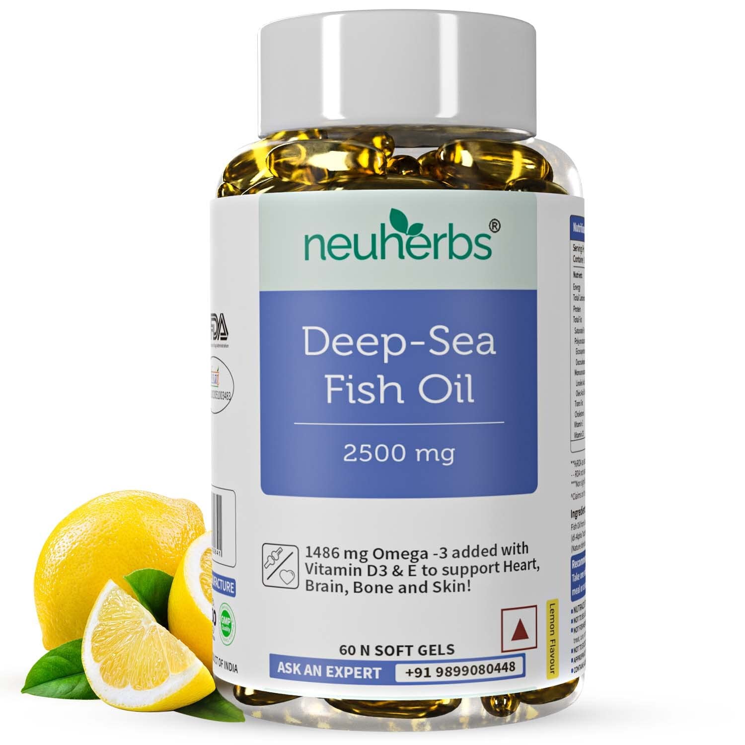 neuherbs Deep Sea Omega 3 Fish Oil