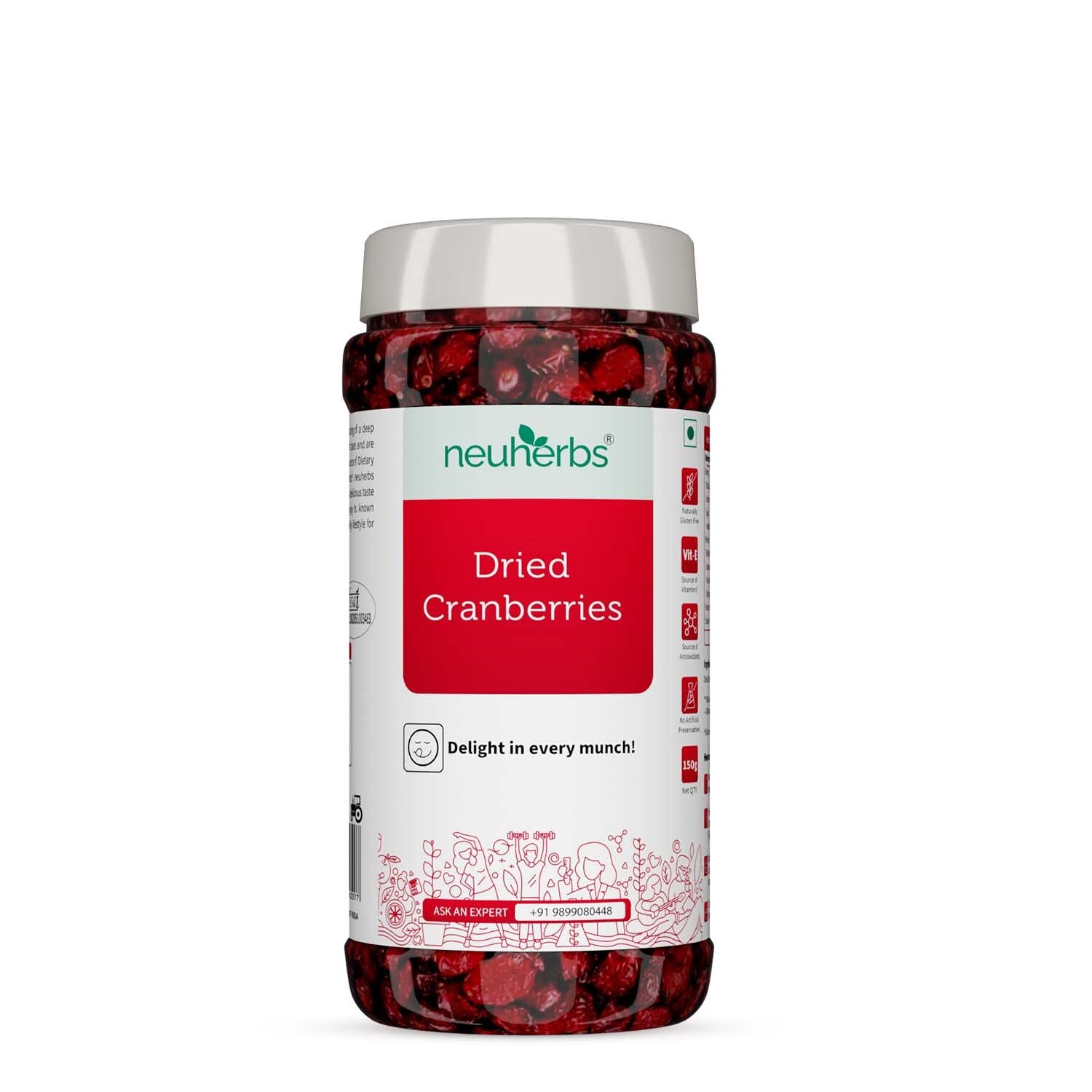 neuherbs Dried Cranberries