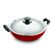 Pigeon Induction Base Non-Stick Kadai With SS Lid - Daily Needs Products