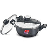 Prestige Clip_On Svachh Pressure Cooker Hard Anodised Kadai - 3.5 Litre - Daily Needs Products