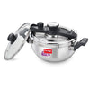 Prestige Clip_On Svachh Pressure Cooker Stainless Steel Kadai - Daily Needs Products