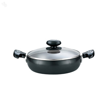 Prestige Hard Anodised Plus Saute Pan with Lid - Daily Needs Products