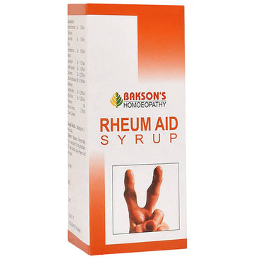 Bakson's Homeopathy Rheum Aid Syrup