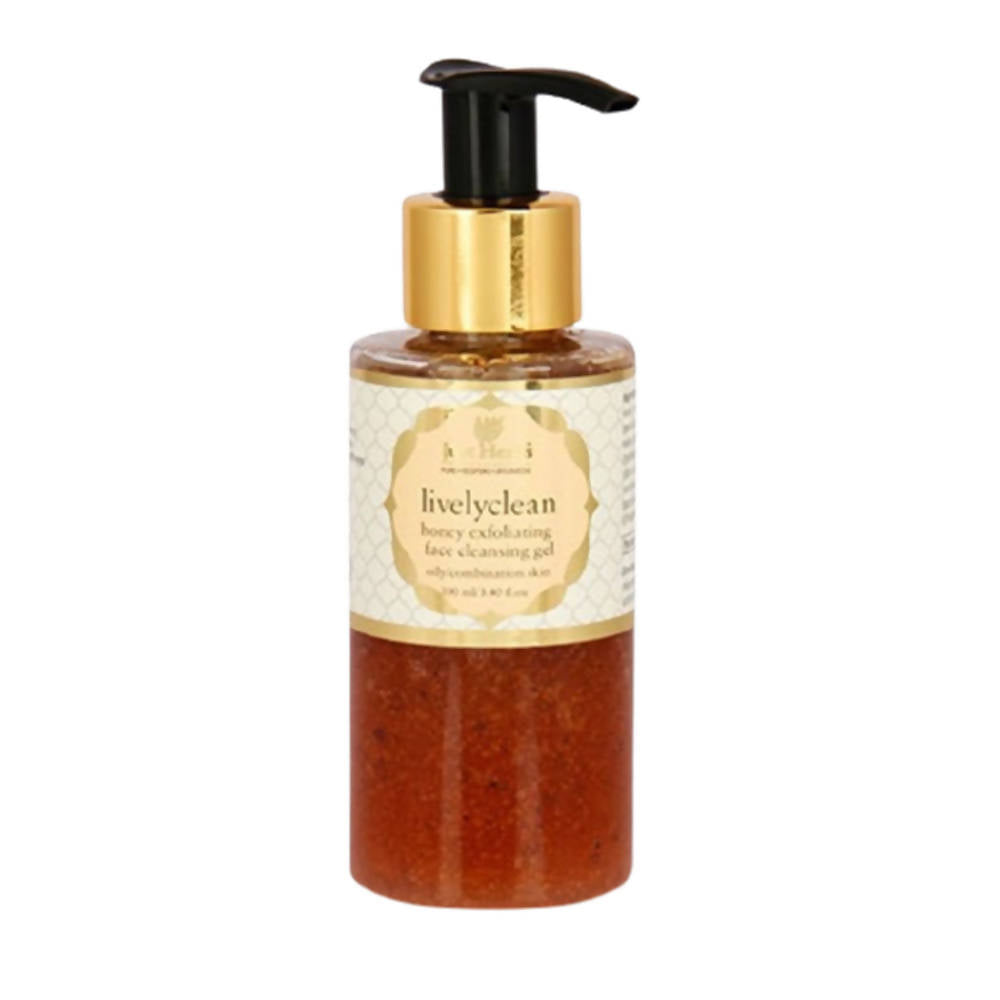 Just Herbs Livelyclean Honey Exfoliating Face Cleansing Gel