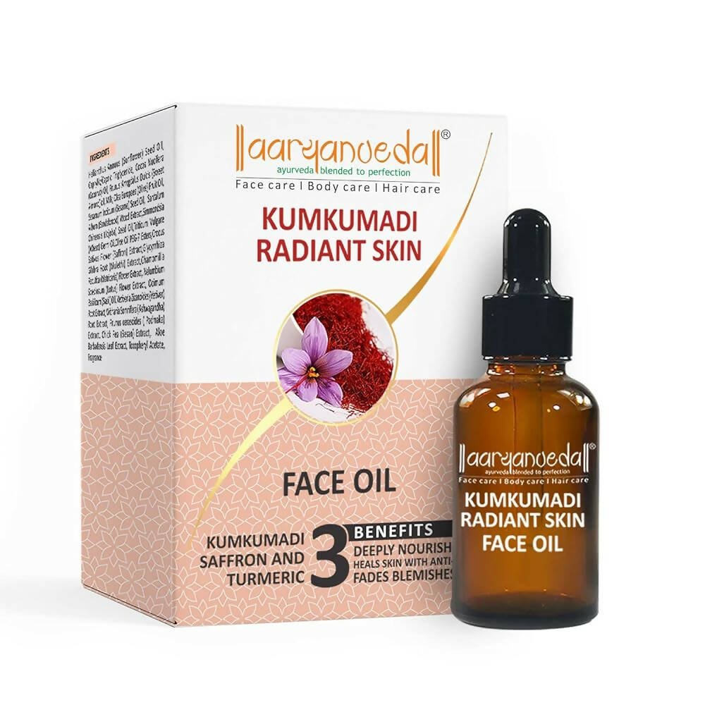 Aaryanveda Kumkumadi Radiant Skin Face Oil - 15 ML