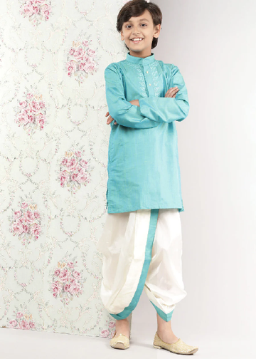 Ramraj Boys Matching Kurta & Panchakacham Joy Set - Daily Needs Products