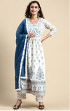 Ramraj Women Printed & Embroidered Kurti Set - Daily Needs Products