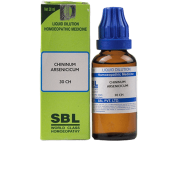 SBL Homeopathy Chininum Arsenicicum Dilution