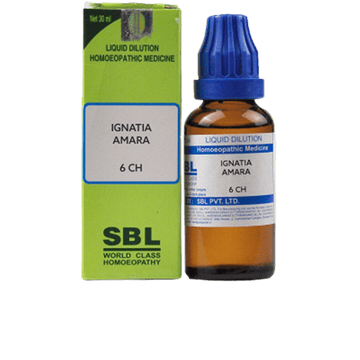 SBL Homeopathy Ignatia Amara Dilution 6 CH