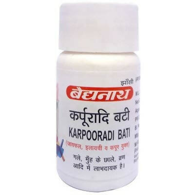 Baidyanath Jhansi Karpooradi Vati - 10 GM ( Tabs )