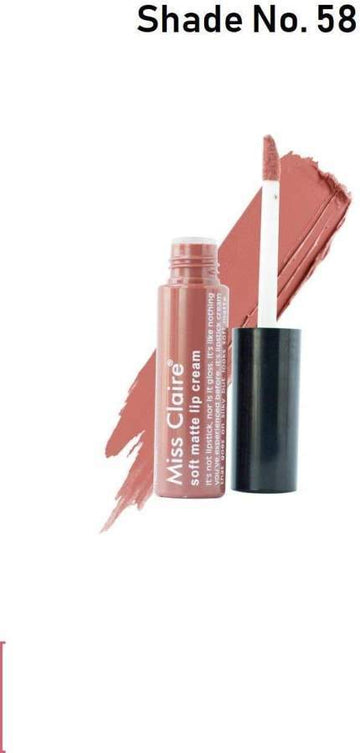 Miss Claire Soft Matte Lip Cream, 58 Pink