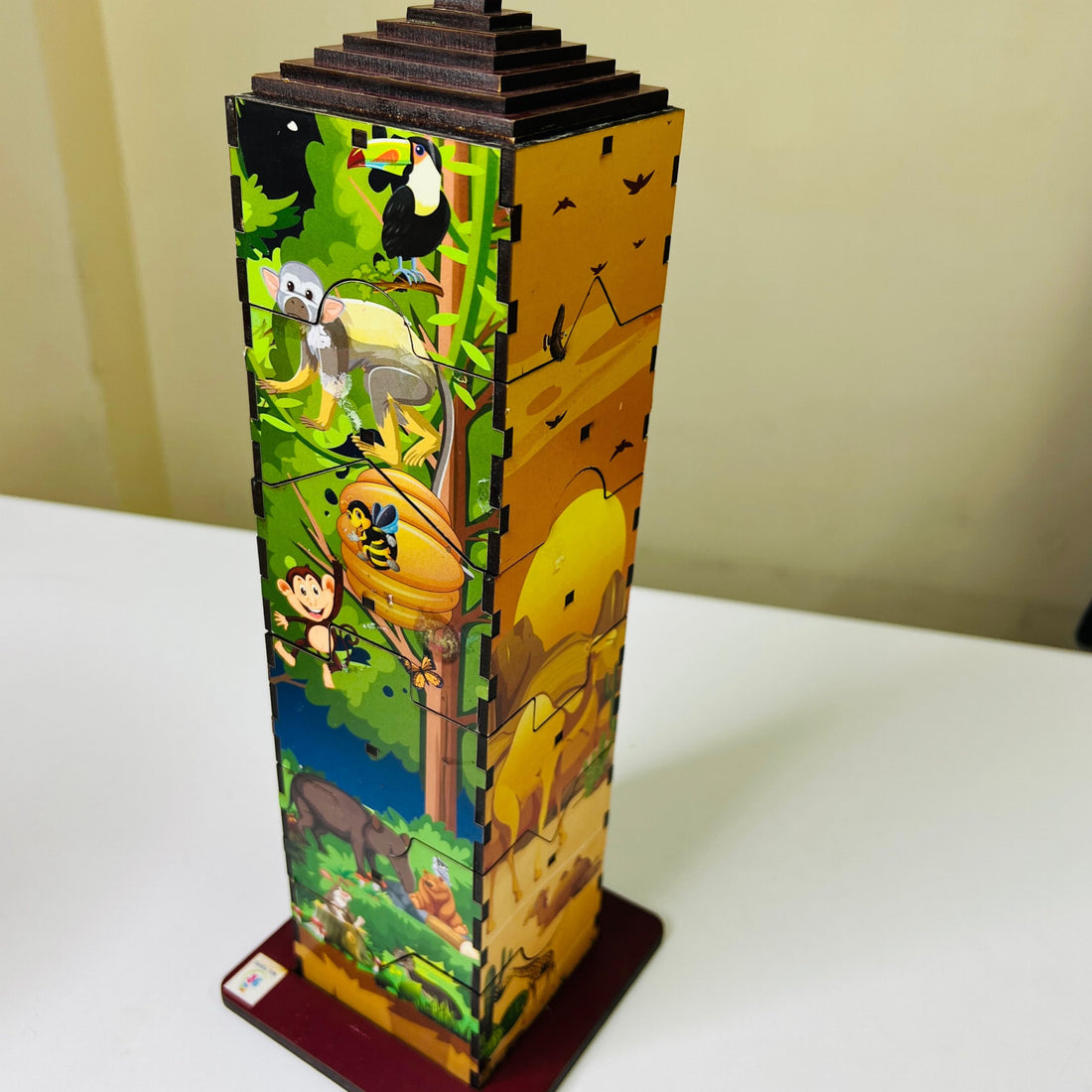 4 sided theme tower blocks - Daily Needs Products