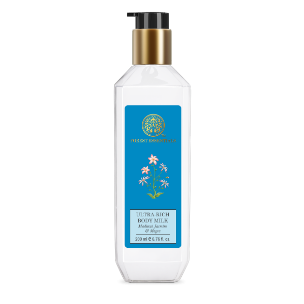 Forest Essentials Ultra Rich Body Milk Madurai Jasmine & Mogra (Body Lotion)