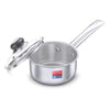 Prestige Tri-Ply Splendor Stainless Steel Sauce Pan with Glass Lid - Daily Needs Products