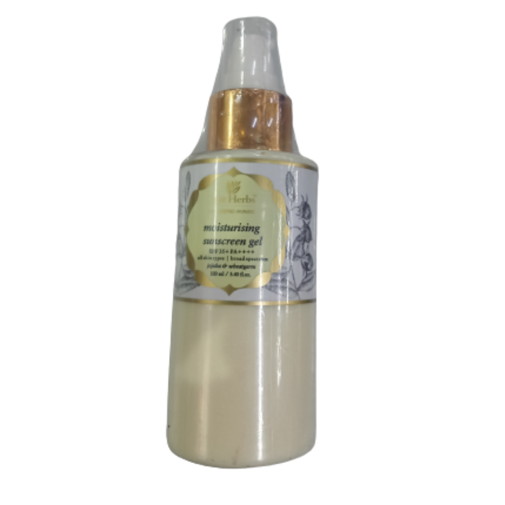 Just Herbs No Sun Jojoba-Wheatgerm Moisturizing Sun Protection Gel